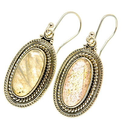 Labradorite Earrings handcrafted by Ana Silver Co - EARR417363