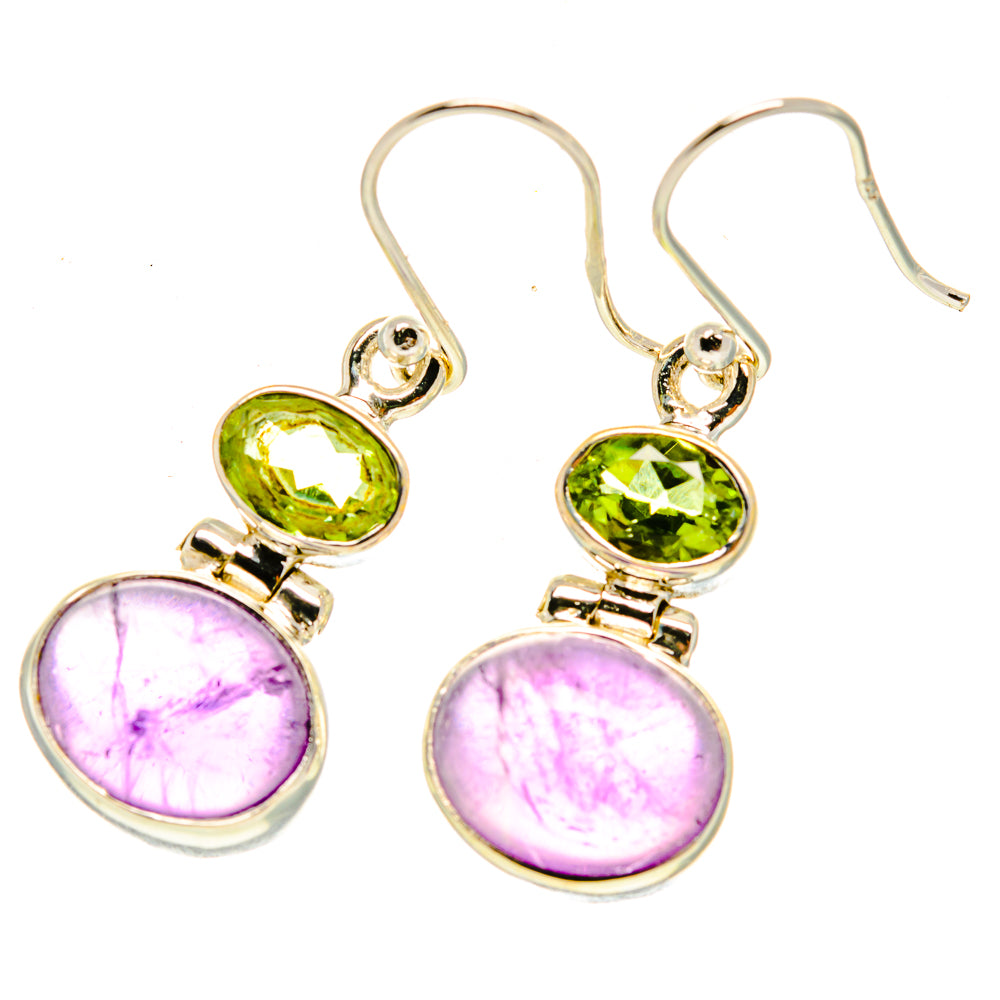 Amethyst Earrings handcrafted by Ana Silver Co - EARR417364