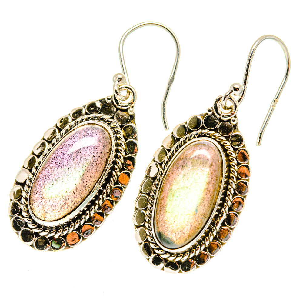 Labradorite Earrings handcrafted by Ana Silver Co - EARR417366
