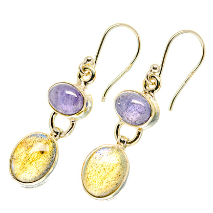 Labradorite Earrings handcrafted by Ana Silver Co - EARR417392