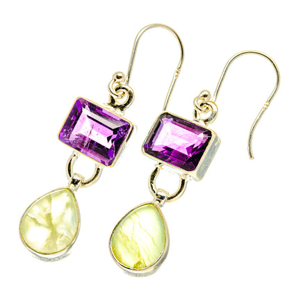 Prehnite Earrings handcrafted by Ana Silver Co - EARR417395
