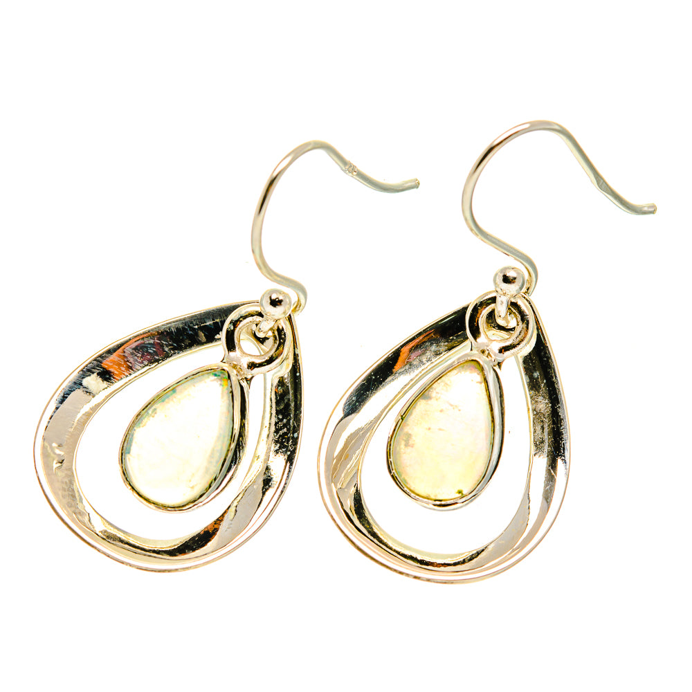 Ethiopian Opal Earrings handcrafted by Ana Silver Co - EARR417403