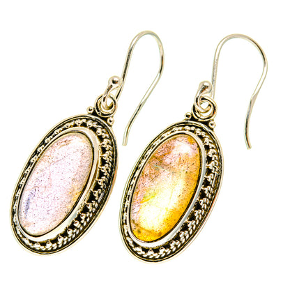 Labradorite Earrings handcrafted by Ana Silver Co - EARR417408