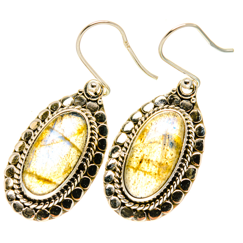 Labradorite Earrings handcrafted by Ana Silver Co - EARR417414