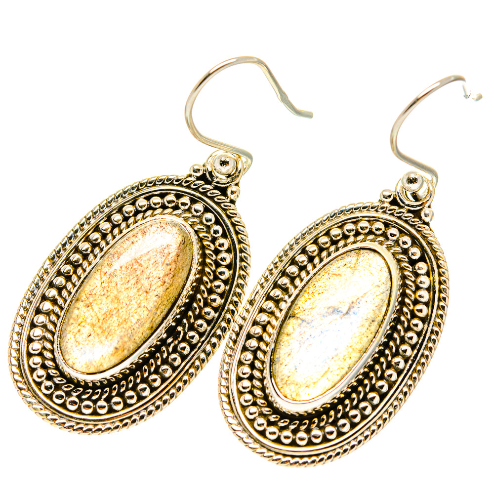 Labradorite Earrings handcrafted by Ana Silver Co - EARR417419