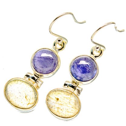 Labradorite Earrings handcrafted by Ana Silver Co - EARR417423