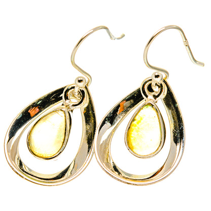 Ethiopian Opal Earrings handcrafted by Ana Silver Co - EARR417450