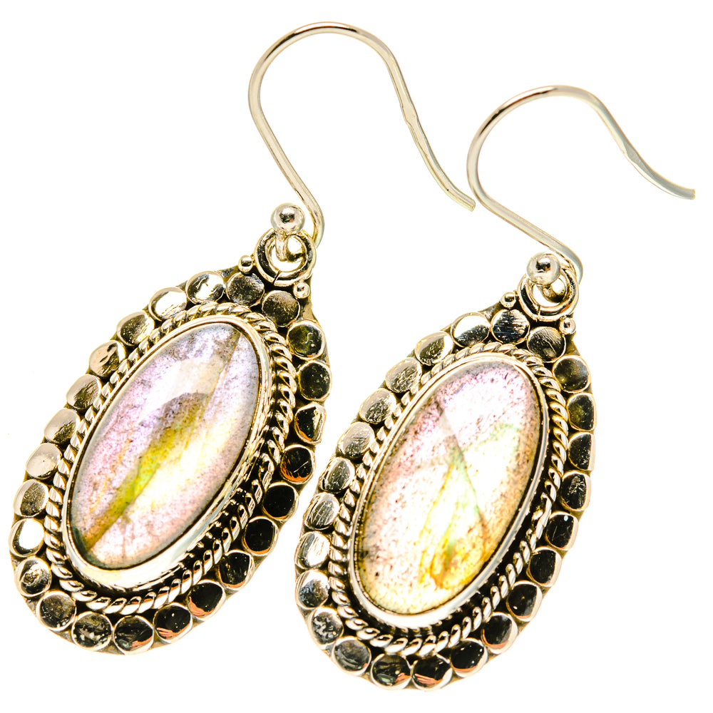 Labradorite Earrings handcrafted by Ana Silver Co - EARR417454