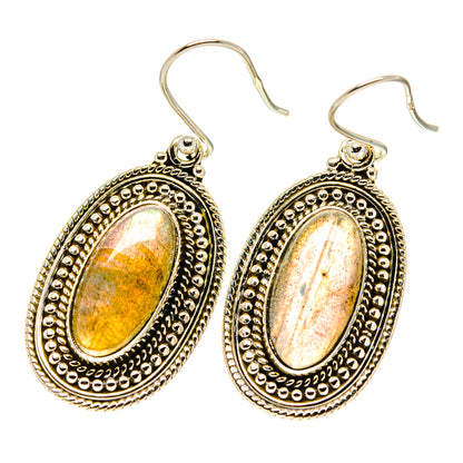 Labradorite Earrings handcrafted by Ana Silver Co - EARR417463