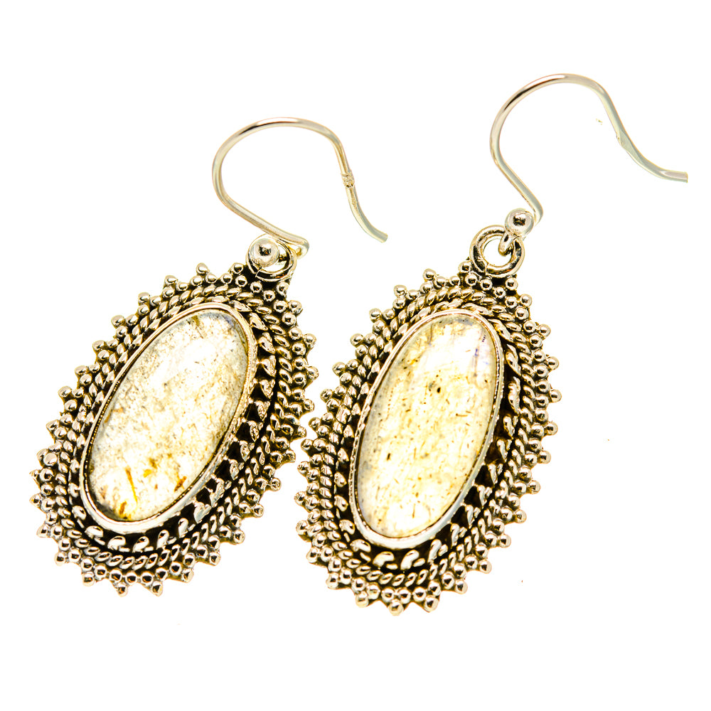 Labradorite Earrings handcrafted by Ana Silver Co - EARR417489