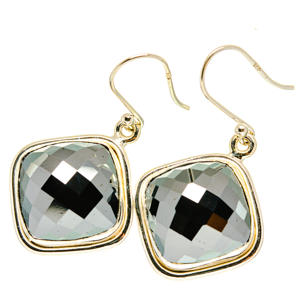 Hematite Earrings handcrafted by Ana Silver Co - EARR417494