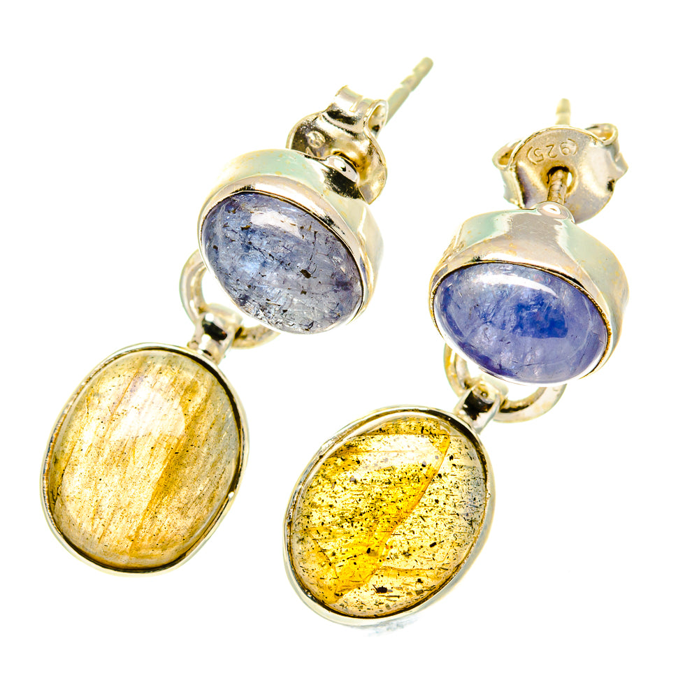 Labradorite Earrings handcrafted by Ana Silver Co - EARR417499
