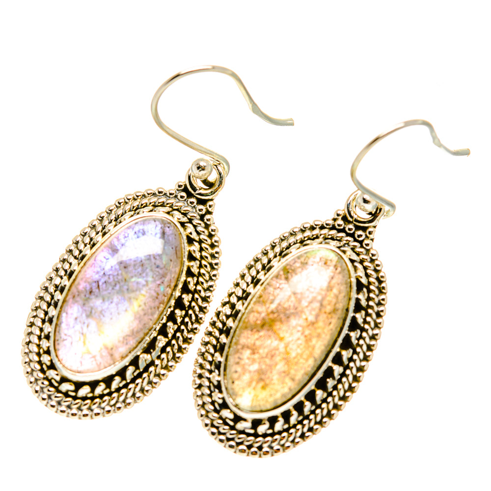 Labradorite Earrings handcrafted by Ana Silver Co - EARR417529