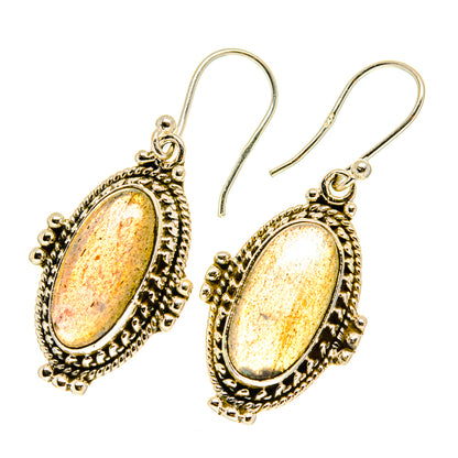 Labradorite Earrings handcrafted by Ana Silver Co - EARR417556
