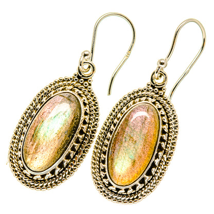 Labradorite Earrings handcrafted by Ana Silver Co - EARR417600