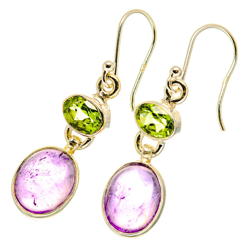 Amethyst Earrings handcrafted by Ana Silver Co - EARR417646