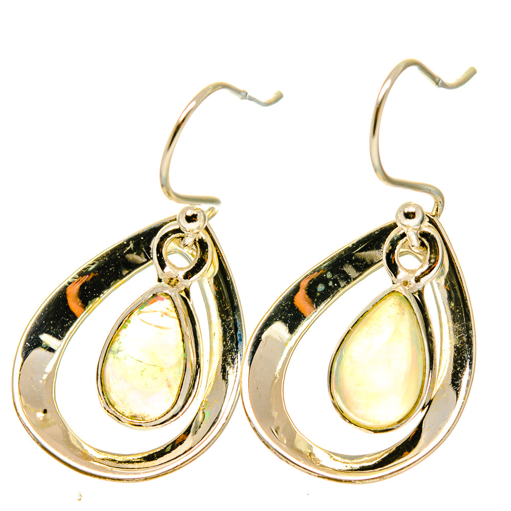 Ethiopian Opal Earrings handcrafted by Ana Silver Co - EARR417654