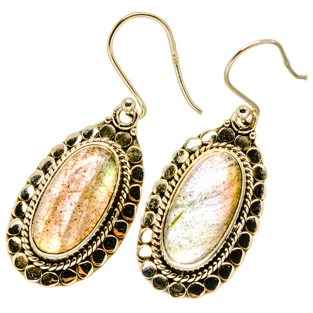 Labradorite Earrings handcrafted by Ana Silver Co - EARR417658