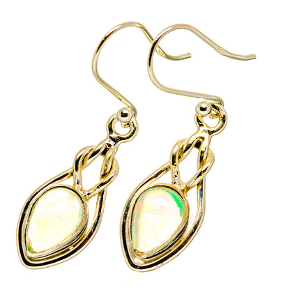 Ethiopian Opal Earrings handcrafted by Ana Silver Co - EARR417667