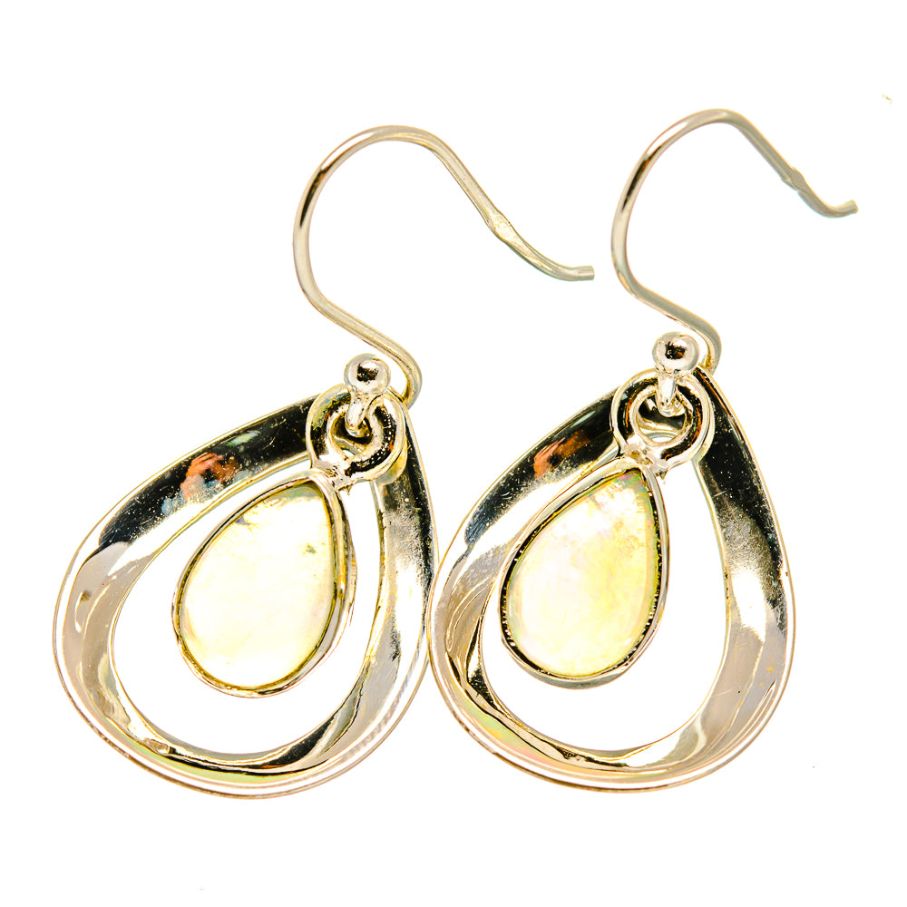 Ethiopian Opal Earrings handcrafted by Ana Silver Co - EARR417682