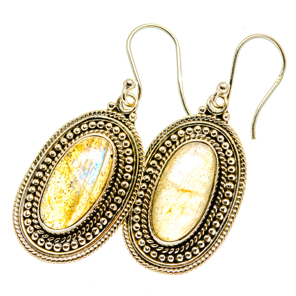 Labradorite Earrings handcrafted by Ana Silver Co - EARR417688