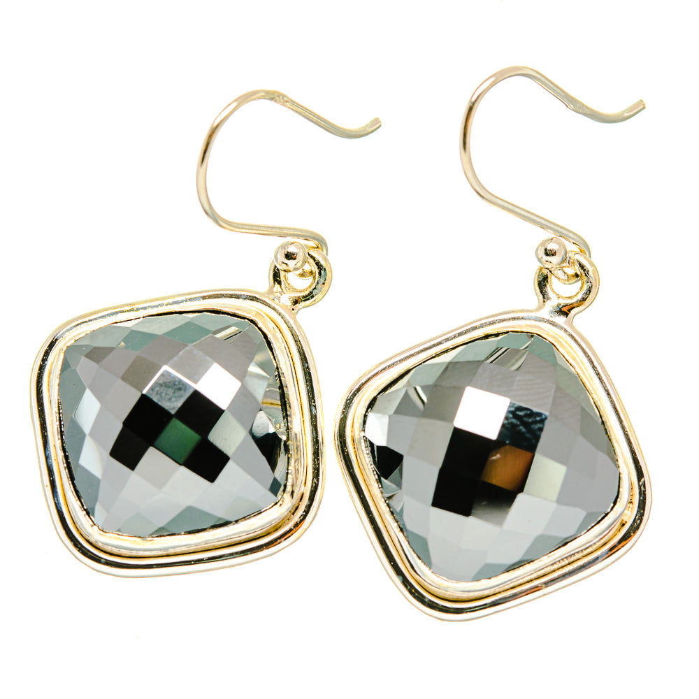 Hematite Earrings handcrafted by Ana Silver Co - EARR417696
