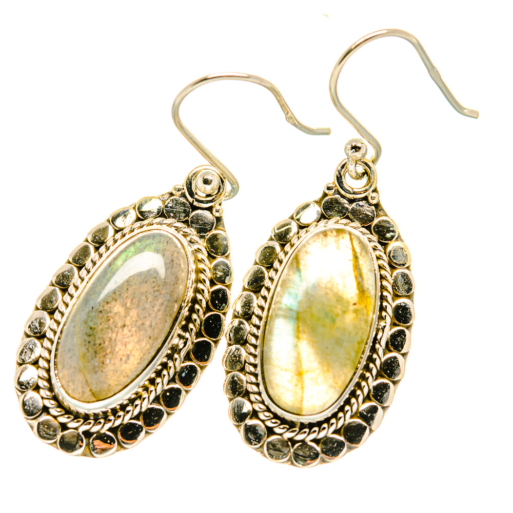 Labradorite Earrings handcrafted by Ana Silver Co - EARR417707