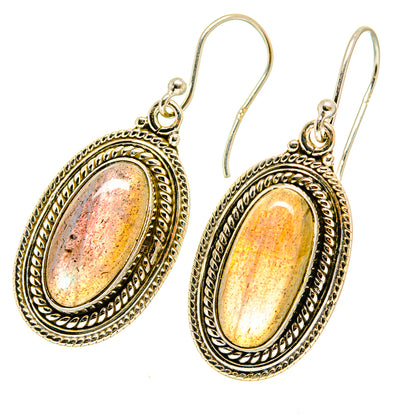 Labradorite Earrings handcrafted by Ana Silver Co - EARR417717