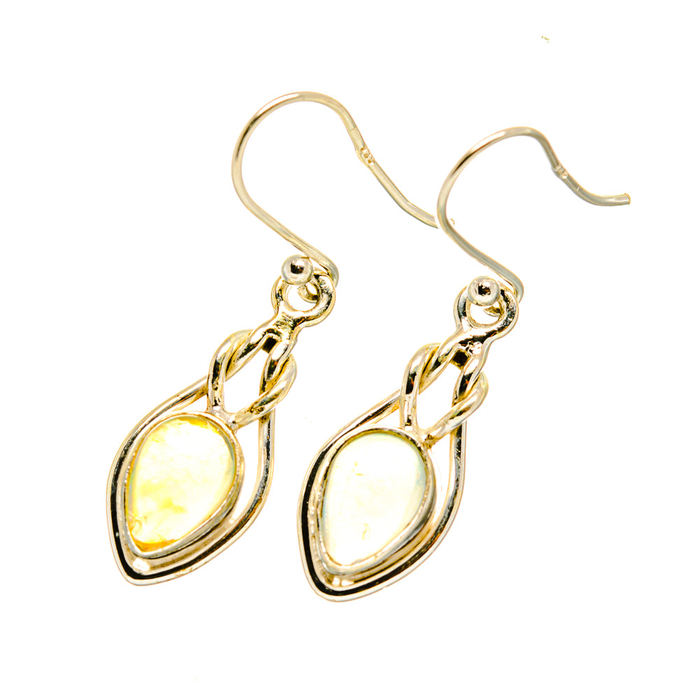 Ethiopian Opal Earrings handcrafted by Ana Silver Co - EARR417726