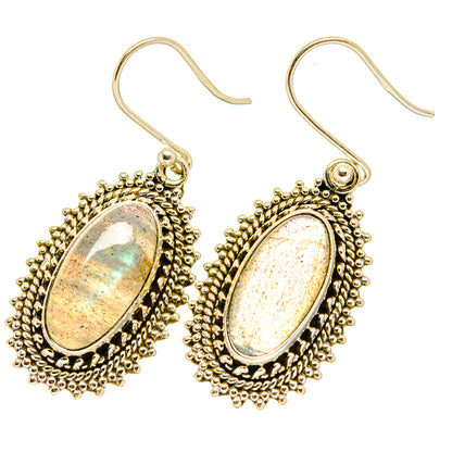 Labradorite Earrings handcrafted by Ana Silver Co - EARR417729