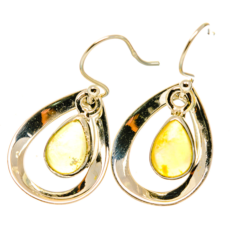 Ethiopian Opal Earrings handcrafted by Ana Silver Co - EARR417744