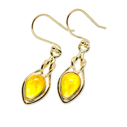 Ethiopian Opal Earrings handcrafted by Ana Silver Co - EARR417752