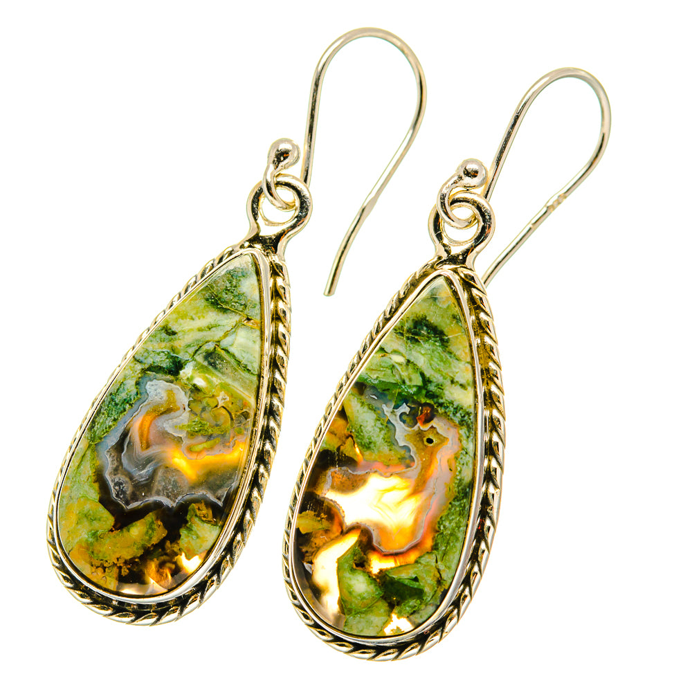 Rainforest Opal Earrings handcrafted by Ana Silver Co - EARR417759