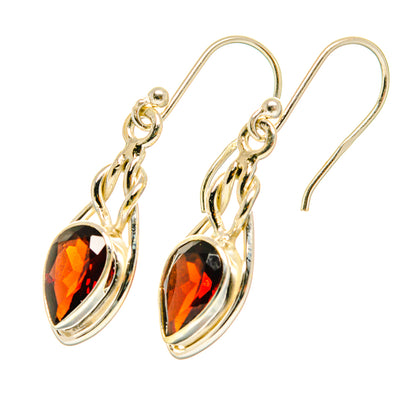 Garnet Earrings handcrafted by Ana Silver Co - EARR417765