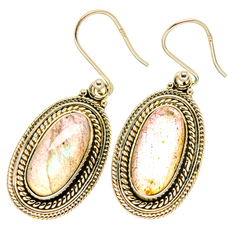 Labradorite Earrings handcrafted by Ana Silver Co - EARR417773