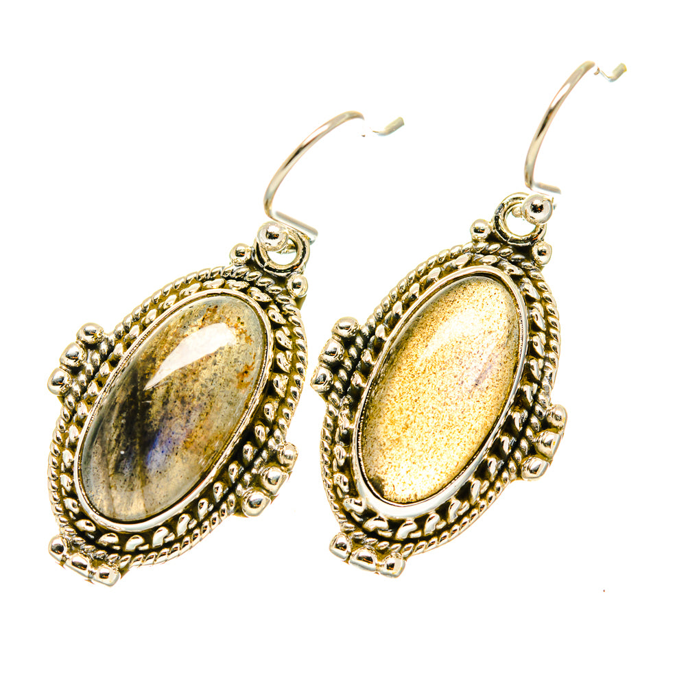 Labradorite Earrings handcrafted by Ana Silver Co - EARR417774