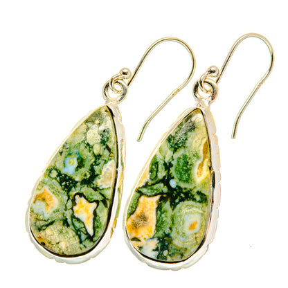 Rainforest Opal Earrings handcrafted by Ana Silver Co - EARR417776