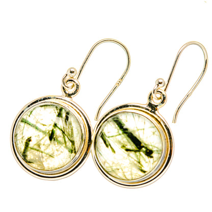 Tourmalinated Quartz Earrings handcrafted by Ana Silver Co - EARR417791