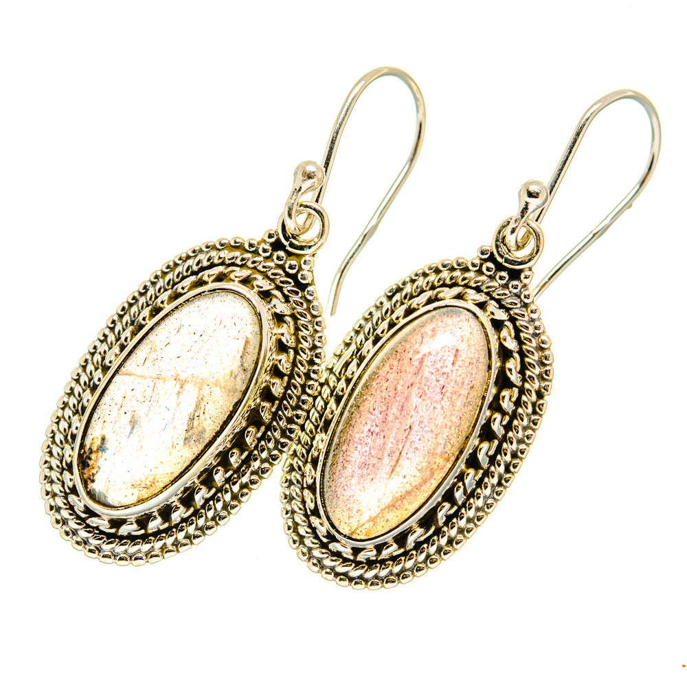 Labradorite Earrings handcrafted by Ana Silver Co - EARR417794