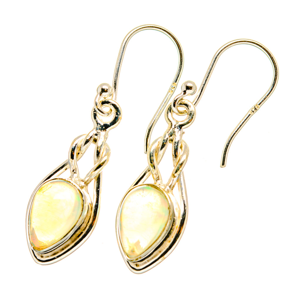 Ethiopian Opal Earrings handcrafted by Ana Silver Co - EARR417809