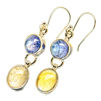 Labradorite Earrings handcrafted by Ana Silver Co - EARR417822