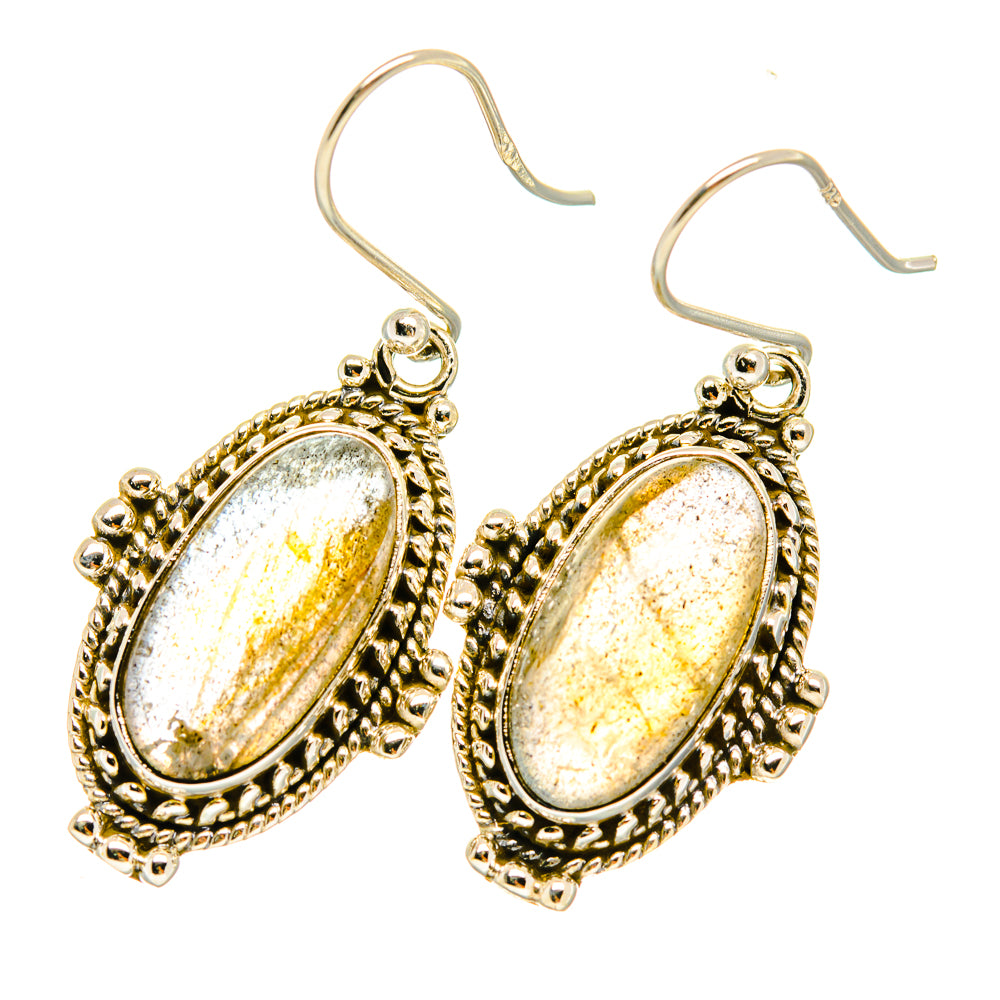 Labradorite Earrings handcrafted by Ana Silver Co - EARR417846