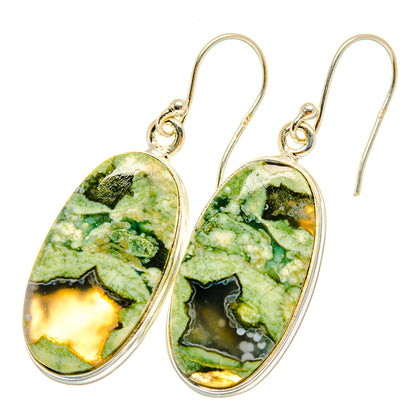 Rainforest Opal Earrings handcrafted by Ana Silver Co - EARR417857
