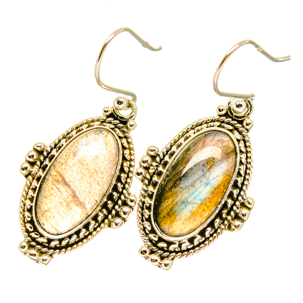 Labradorite Earrings handcrafted by Ana Silver Co - EARR417867