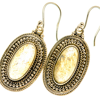 Labradorite Earrings handcrafted by Ana Silver Co - EARR417873