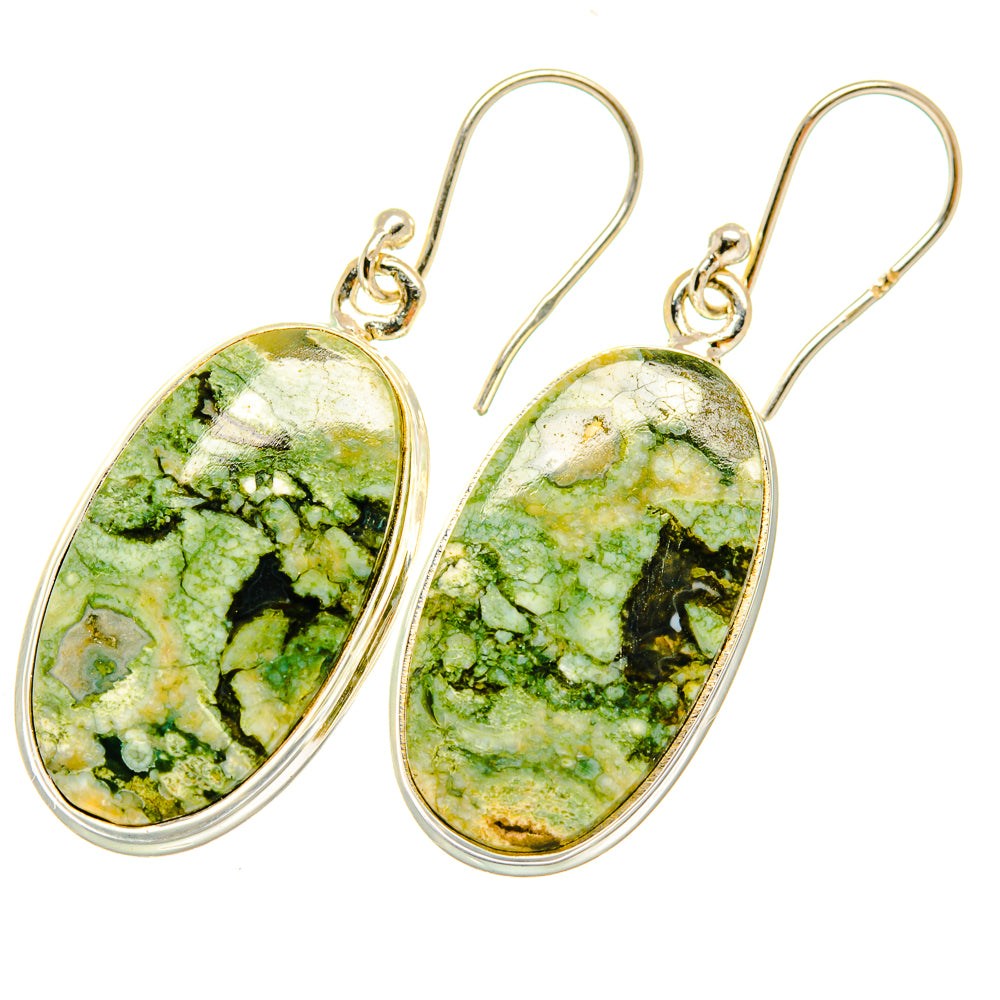 Rainforest Opal Earrings handcrafted by Ana Silver Co - EARR417876
