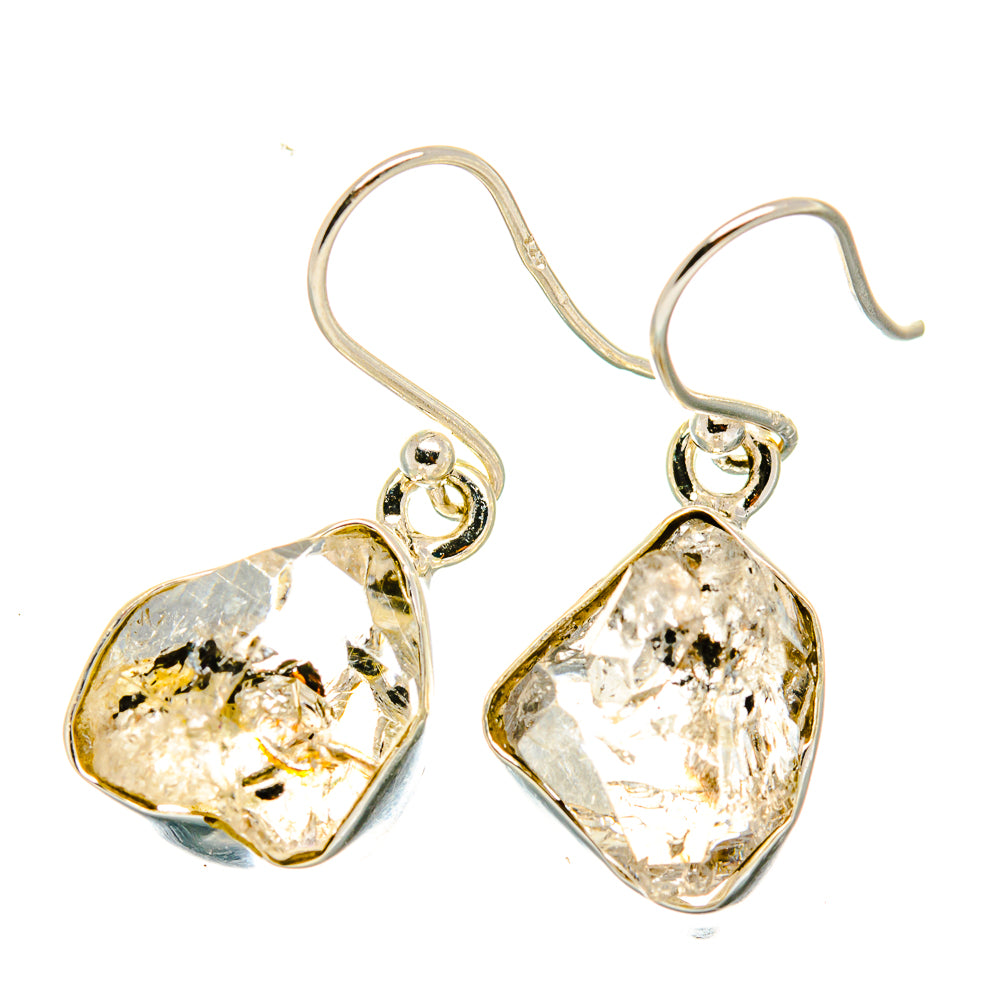 Herkimer Diamond Earrings handcrafted by Ana Silver Co - EARR417886