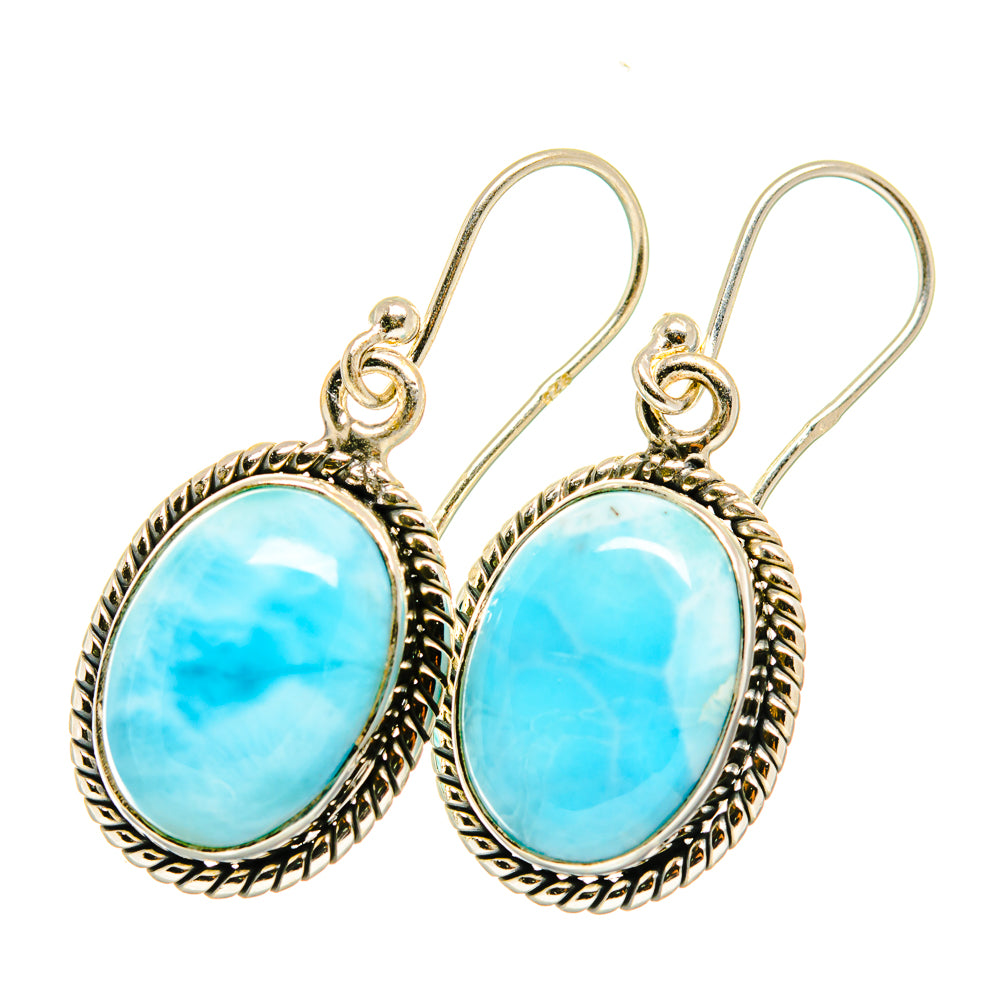 Larimar Earrings handcrafted by Ana Silver Co - EARR417900