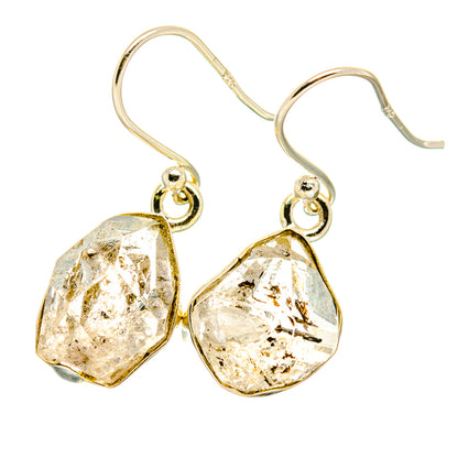 Herkimer Diamond Earrings handcrafted by Ana Silver Co - EARR417927