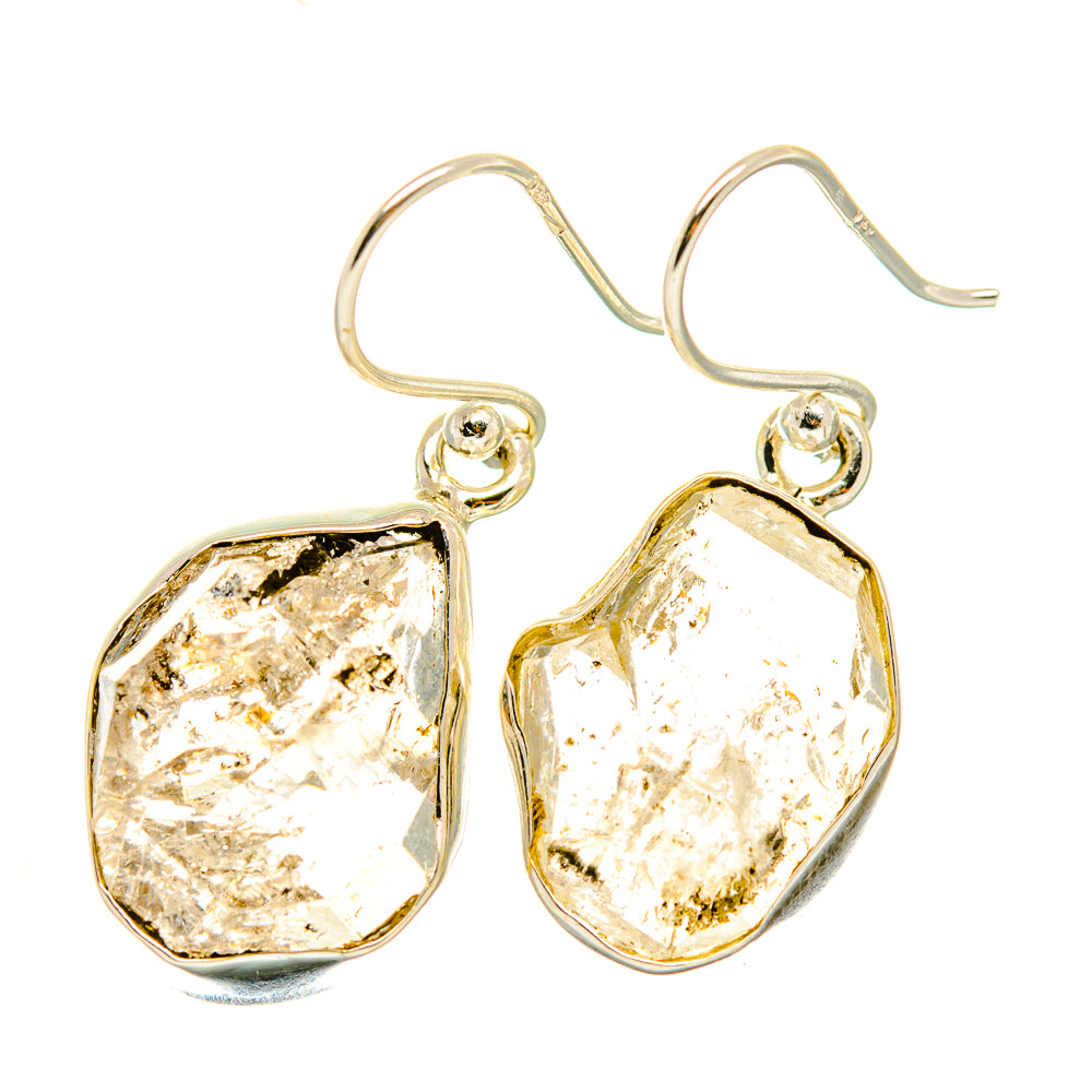 Herkimer Diamond Earrings handcrafted by Ana Silver Co - EARR417929